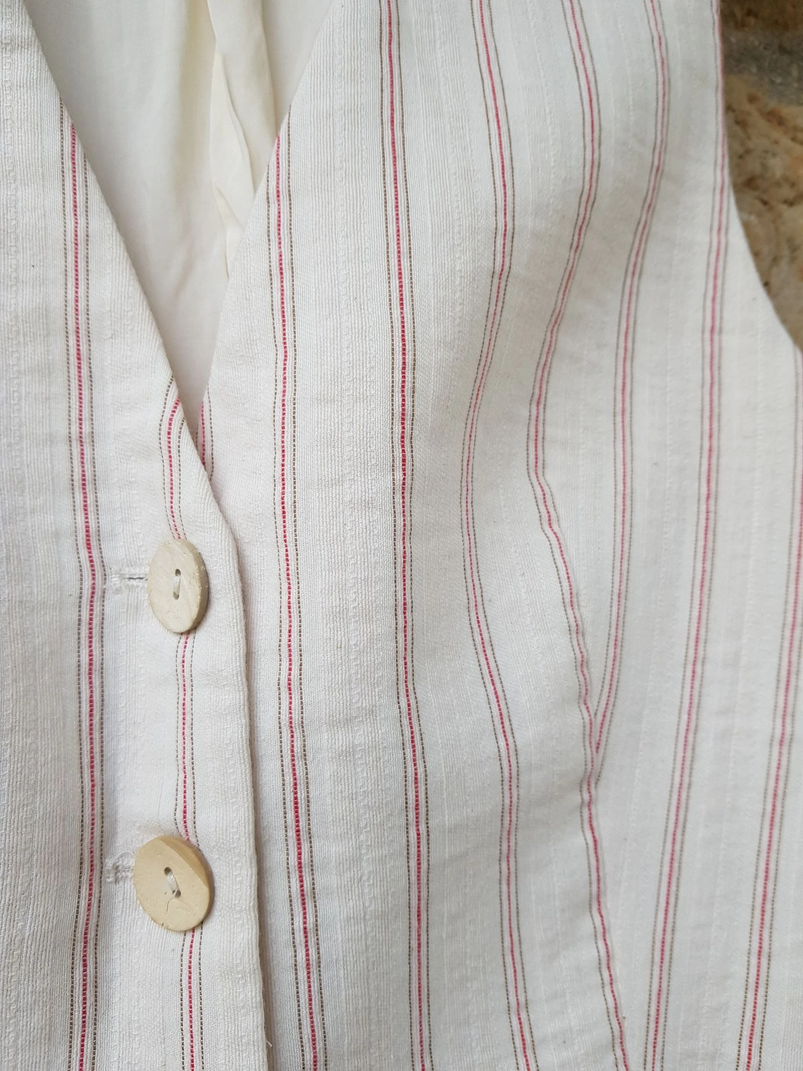 Chaleco sapateiro de riscas Zara S – photo 4